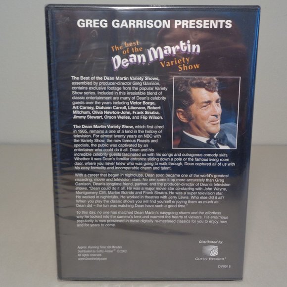 THE BEST OF THE DEAN MARTIN VARIETY SHOW Volume 6 New DVD - Picture 3 of 7